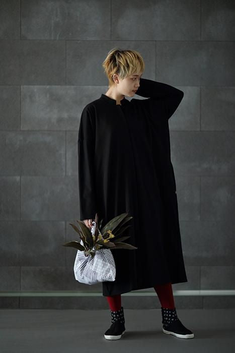 Isemomen Cotton Eco Bag / Field Large Pale Ink