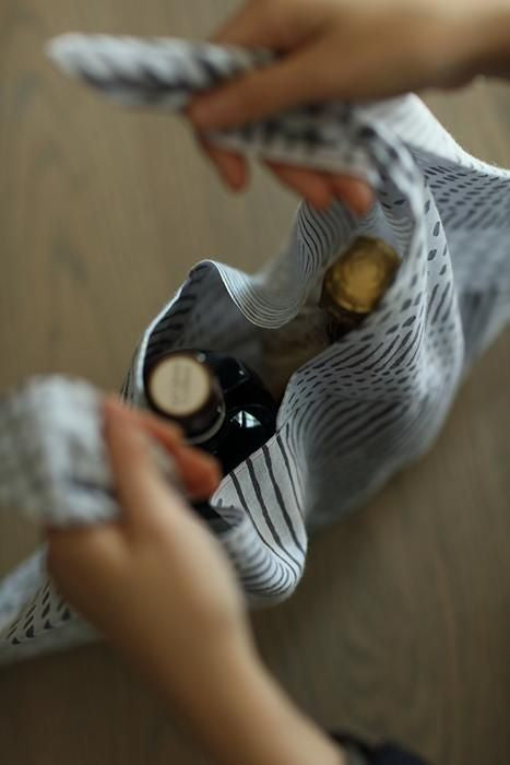 Isemomen Cotton Eco Bag / Field Large Pale Ink