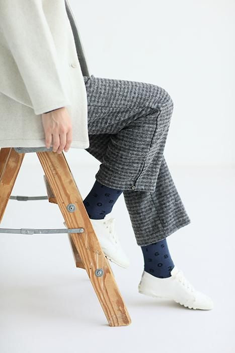 Pile Lining Tabi Socks (Mid-calf)／SO-SU-U Ink Blue【Men・Women】