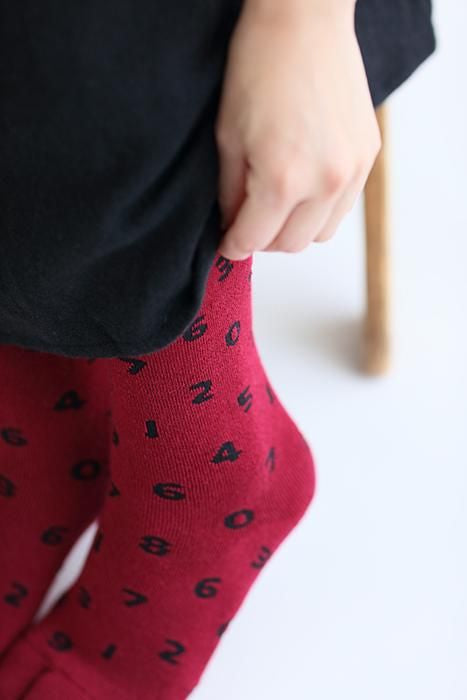 Pile Lining Tabi Socks (Mid-calf)／SO-SU-U Dark Red【Men・Women】