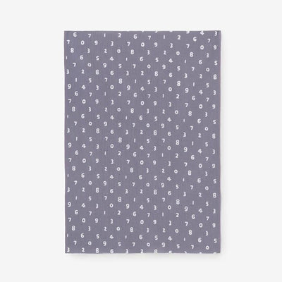 Isemomen Cotton Textile Handkerchief（Short）/ Mini SO-SU-U Light Ink Grey