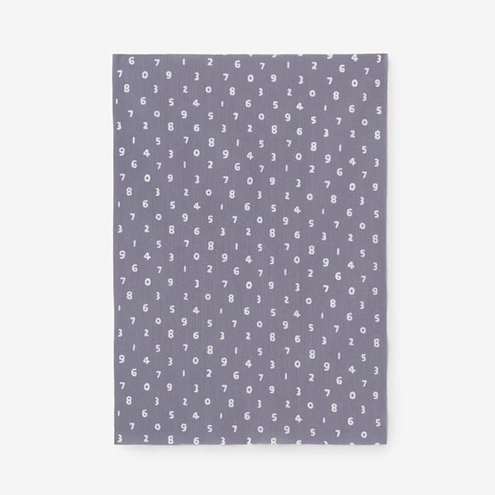 Isemomen Cotton Textile Handkerchief（Short）/ Mini SO-SU-U Light Ink Grey