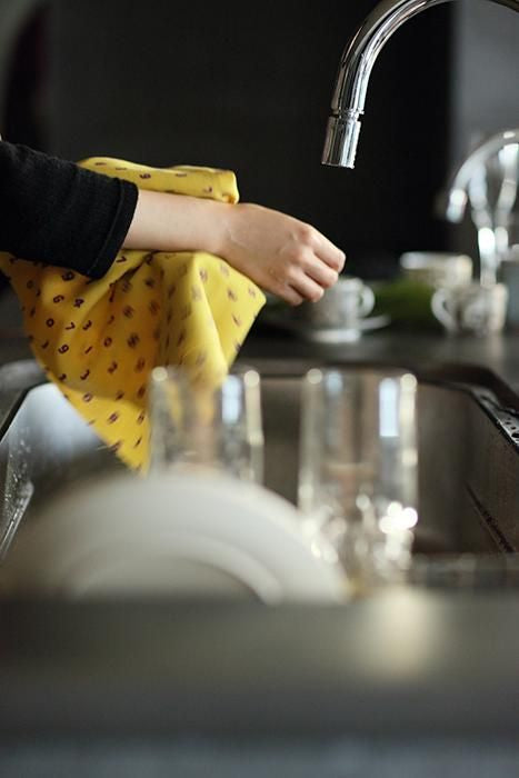 Isemomen Cotton Textile Handkerchief / Mini SO-SU-U Gardenia Yellow