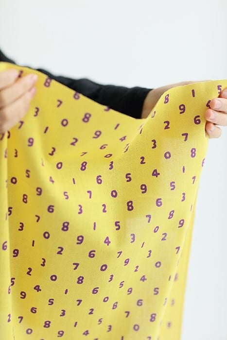 Isemomen Cotton Textile Handkerchief / Mini SO-SU-U Gardenia Yellow