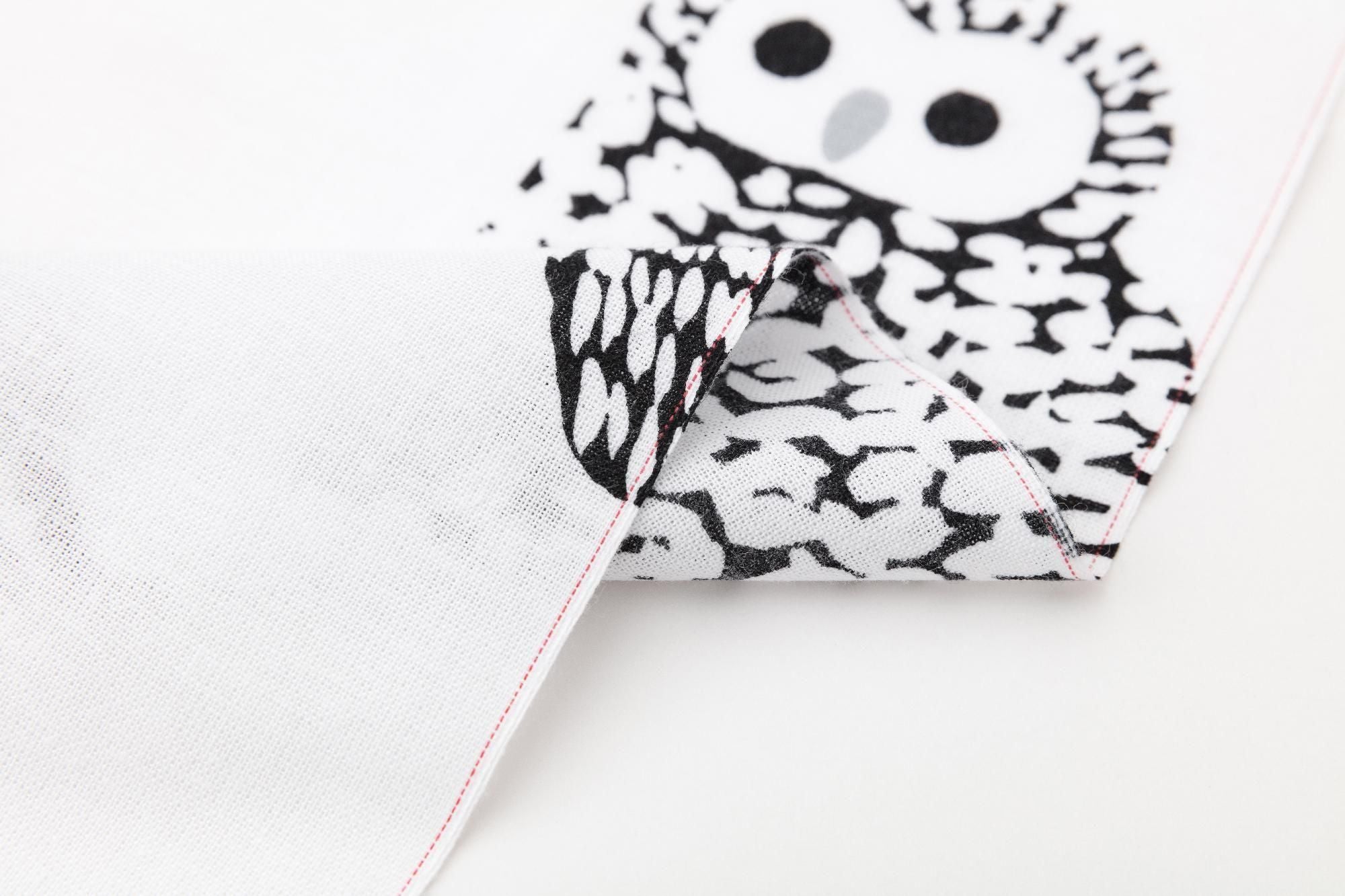 伊勢木綿 textile手ぬぐい／ふくろう