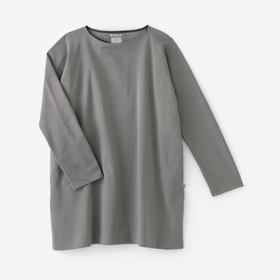 펀치 로마 보트 목이 긴 소매튜닉/ 마우스 색상