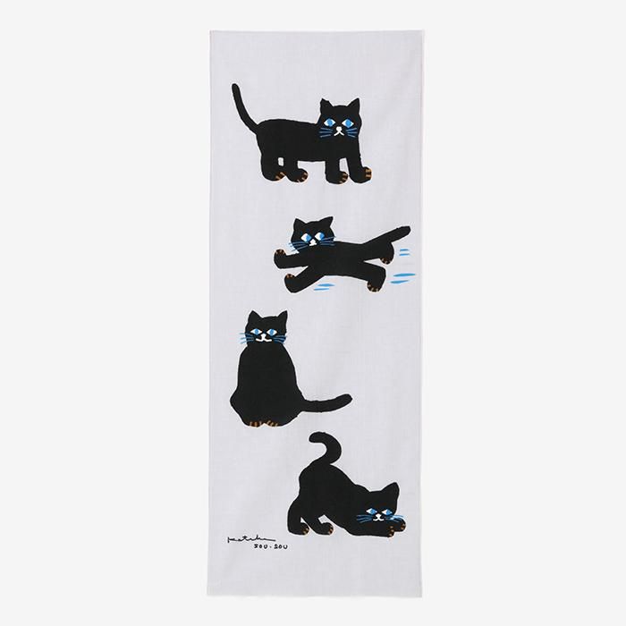 Isemomen Cotton Textile Handkerchief /Cat