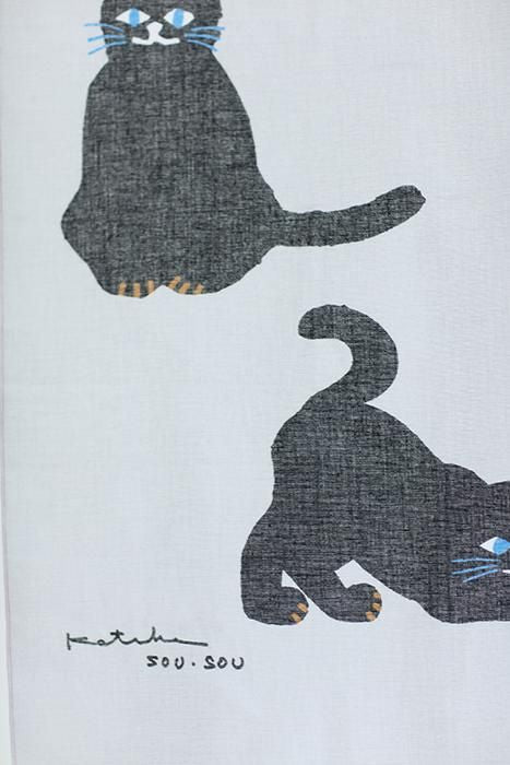 Isemomen Cotton Textile Handkerchief /Cat