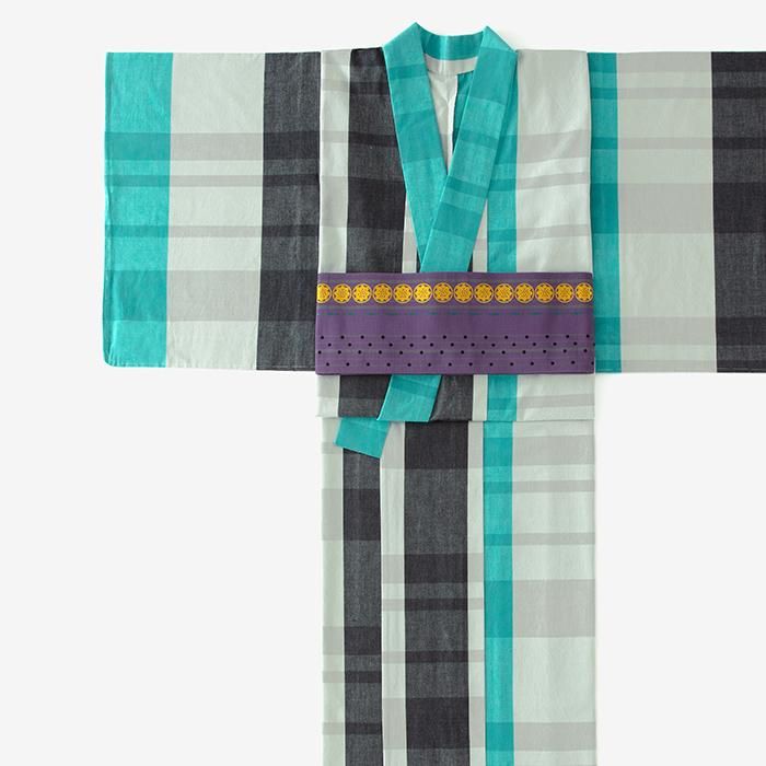 [※ Tailoration détaillée] ISE Cotton (20/20) Tissu kimono / réseau Ujibashi Hanarokusho (Hanarokusho)