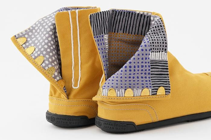 5 tabi带有crot /芥末颜色（kurashiro）