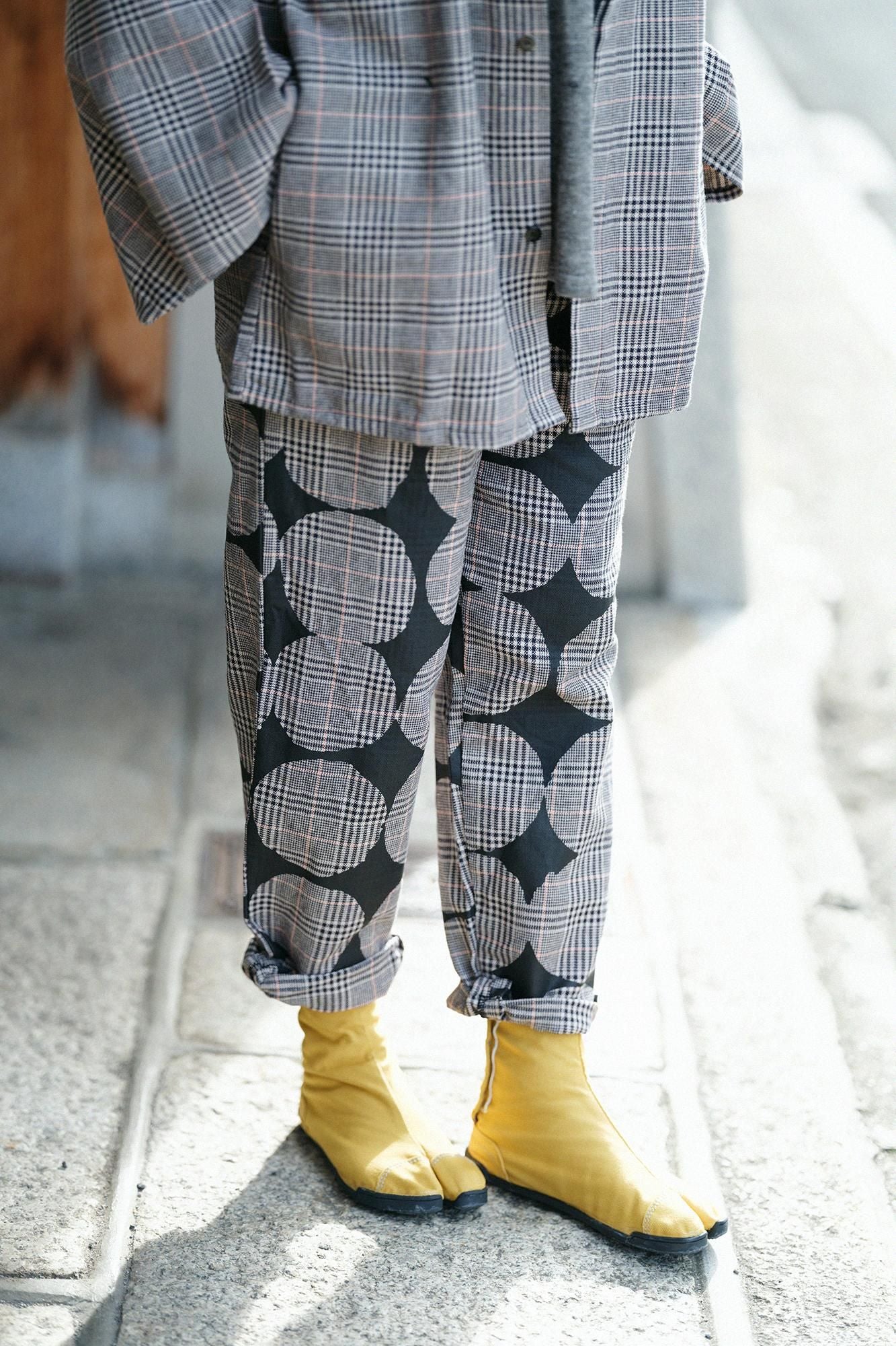 5 tabi带有crot /芥末颜色（kurashiro）