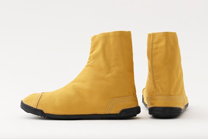 5 tabi带有crot /芥末颜色（kurashiro）