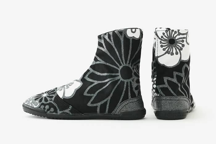 5个圆形的塔比袜/金色锦缎，夜色（Kinrandonsu，Yashiki）