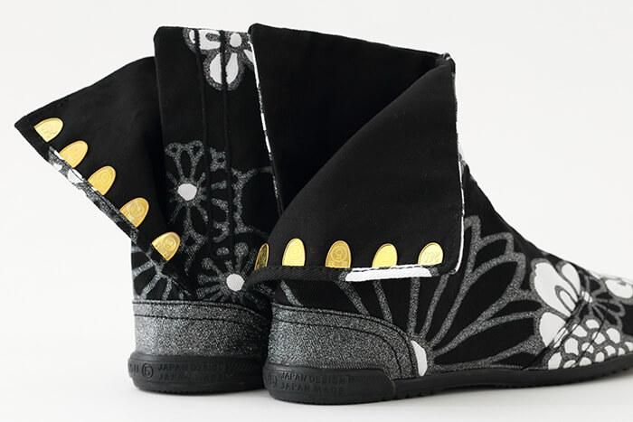 5个圆形的塔比袜/金色锦缎，夜色（Kinrandonsu，Yashiki）