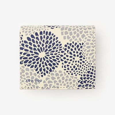 SOU・SOU×QUATRO GATS 手掌錢包/全菊 清風