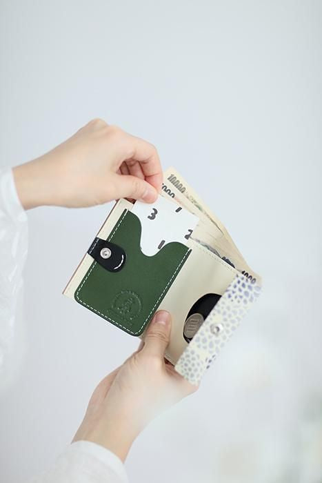 SOU・SOU×QUATRO GATS 手掌錢包/全菊 清風
