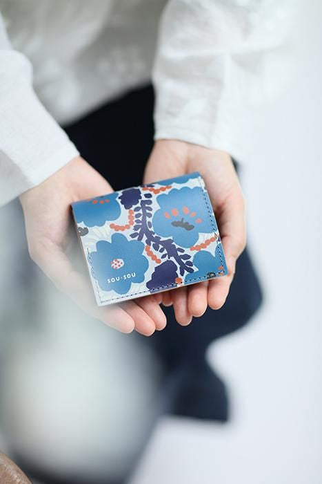 SOU・SOU×QUATRO GATS 手掌錢包/熱情