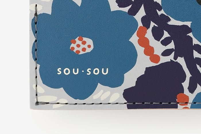 SOU・SOU×QUATRO GATS 手掌錢包/熱情