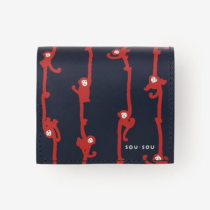 即購入⭕️ 京都 SOU・SOU×クアトロガッツ 小さいふ。SO-SU-U 濡羽色 SOU・SOU×クアトロガッツ 小さいふ。／SO-SU-U 濡羽色（ぬればいろ）