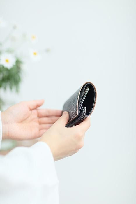 SOU・SOU×QUATRO GATS 手掌錢包/接續花紋