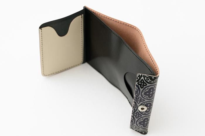 SOU・SOU×QUATRO GATS 手掌錢包/接續花紋