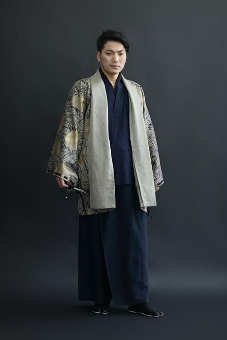 [En ligne seulement] Tissu importé en lin et coton (Tsutsushita)/Tomekon