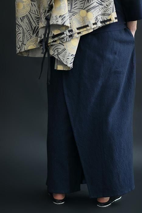 [En ligne seulement] Tissu importé en lin et coton (Tsutsushita)/Tomekon