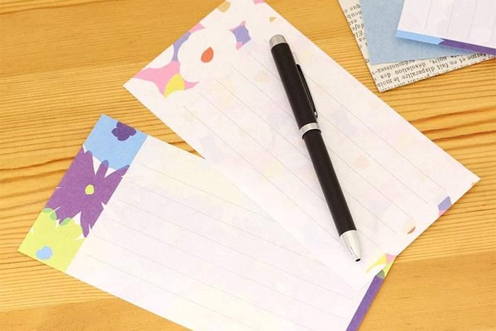 【net限定30%OFF】 問候語信紙套組／山茶花・落落大方 繽紛