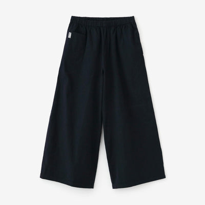 伊勢木綿 20/20 麻混 広形（ひろなり）もんぺ／濃紺（のうこん）