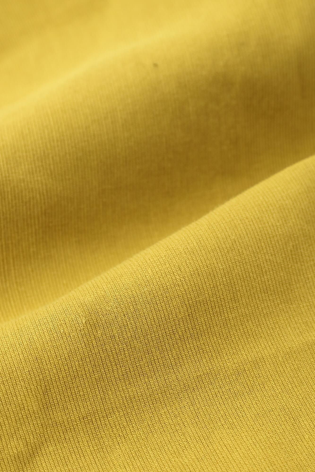 Chizimi Cotton 40/40 Skinny Pants / Mustard Color