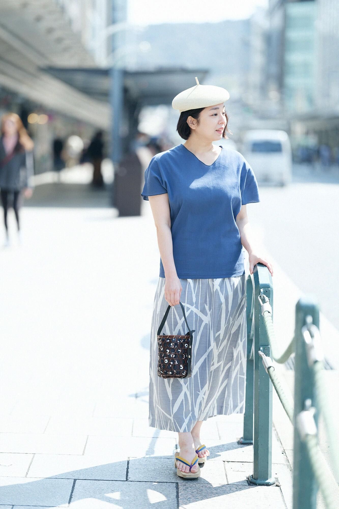 SOU.SOU xワコール 高島縮 40/40 寛　ねまき 五分袖 新品未使用 SOU.SOU xワコール 高島縮 40/40 寛 ねまき 五分袖 新品未使用 - メルカリ