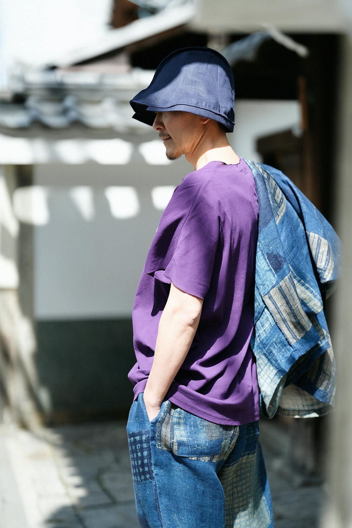 takashima chiku 40/40无袖吉班/紫色海军