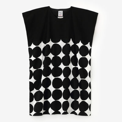 타카시마치지미 20/20 직사각형 원피스 Kumi(쿠미) 밑단무늬(스소모뇨)/검은색(습윤색)×오하지키 (대)