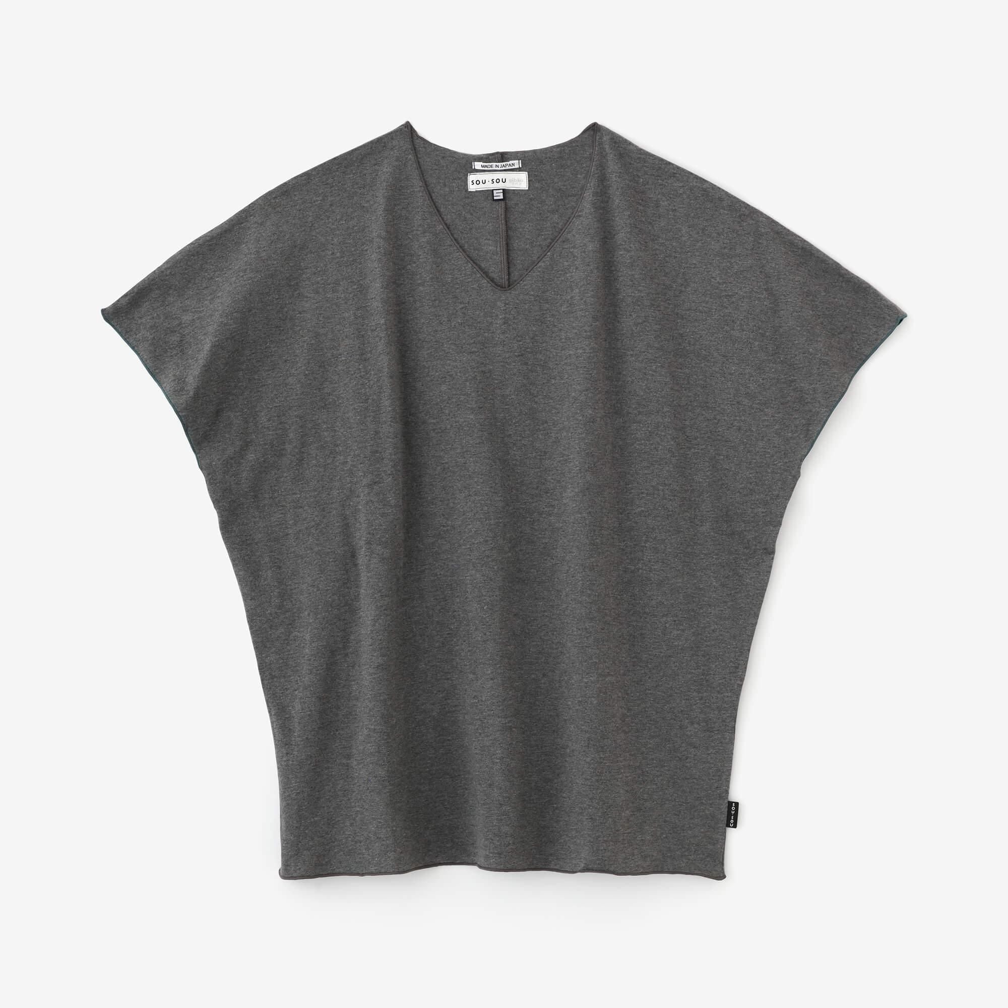 Cap Sleeve Top / Grey Ink 2