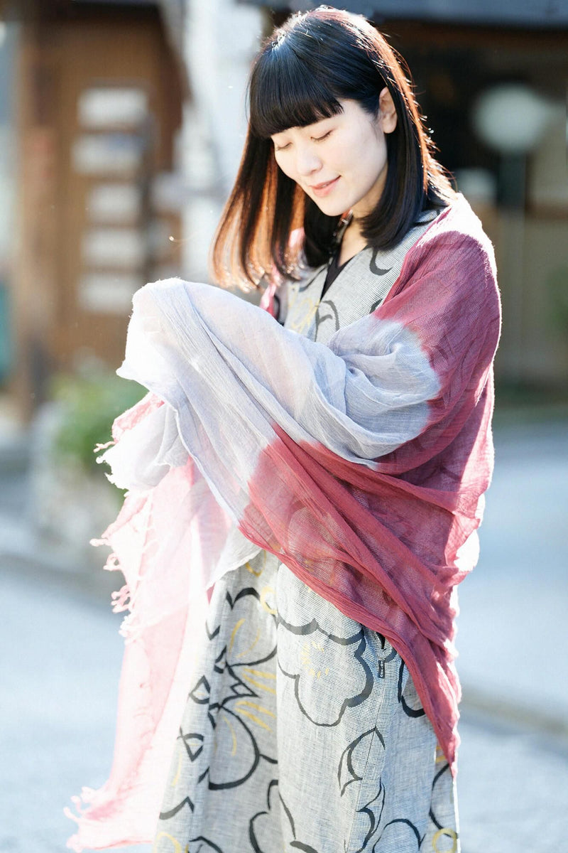 Tabata Tie-dye Khadi Stole