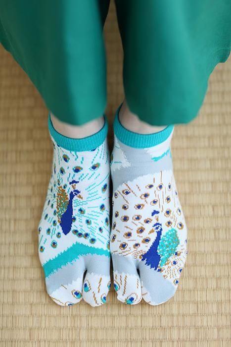 在Tabi Socks（长度） / Kujaku（男女）下