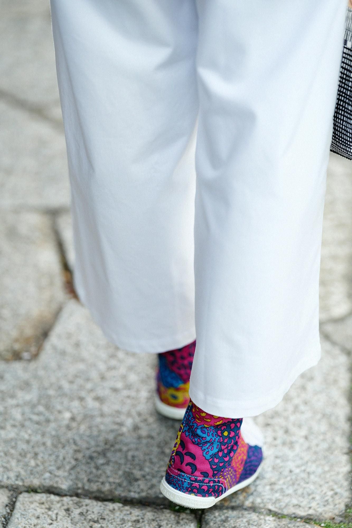 5 tabi tabi with crotch/ponpon dahlia