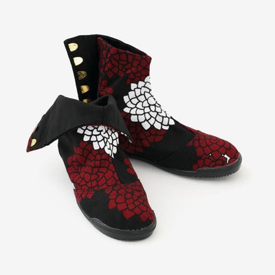 云之间的5条圆形的塔布袜/菊花