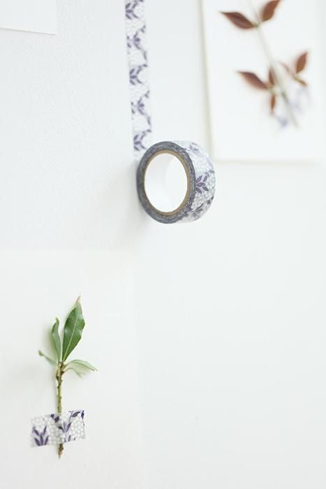 【net限定】テキスタイル・マステ／南天竹【1.5cm幅】