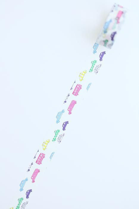 [Nur im Internet verfügbar] Textile Maste/Jidosha [1,5 cm Breite]