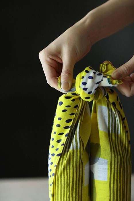 伊勢木綿 textile手ぬぐい／路地（ろじ）