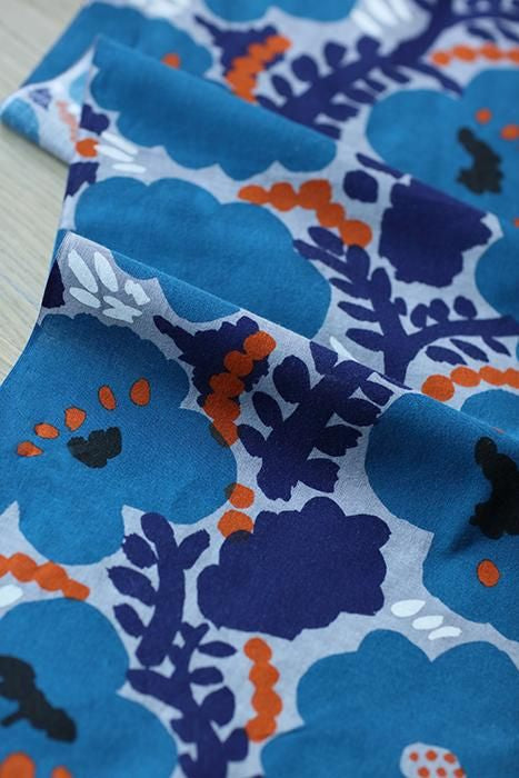 伊勢木綿 textile手ぬぐい／情熱（じょうねつ）