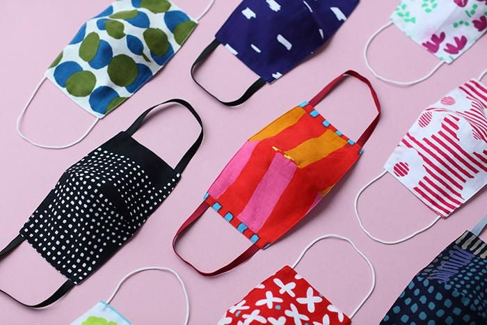 [VERKAUF] Ise Momen Textilmasken-Set/Nishiki