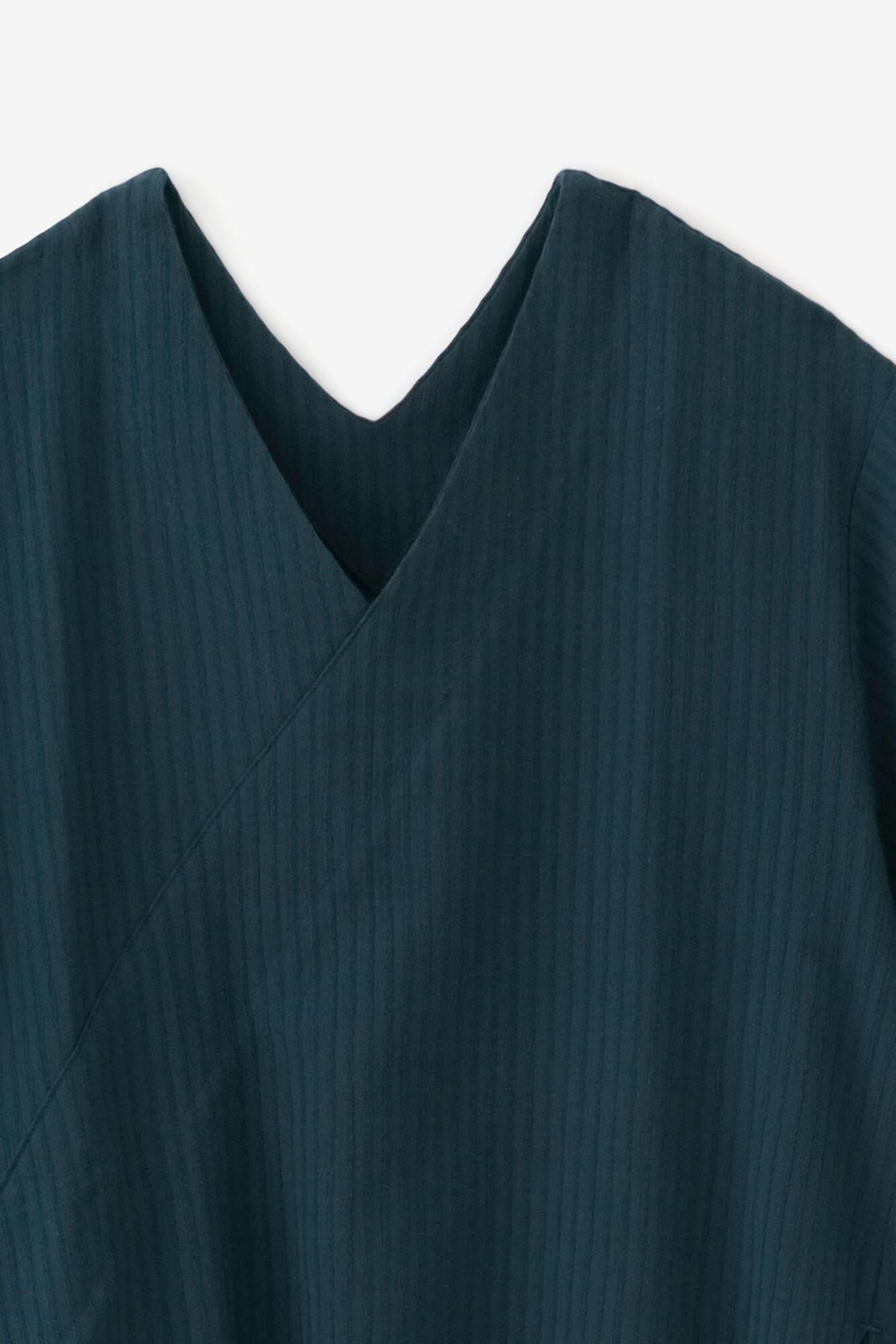 SOUSOU抜衿涼衣ソウソウ　ワンピース　瑠璃色　M SOUSOU抜衿涼衣ソウソウ ワンピース 瑠璃色 M