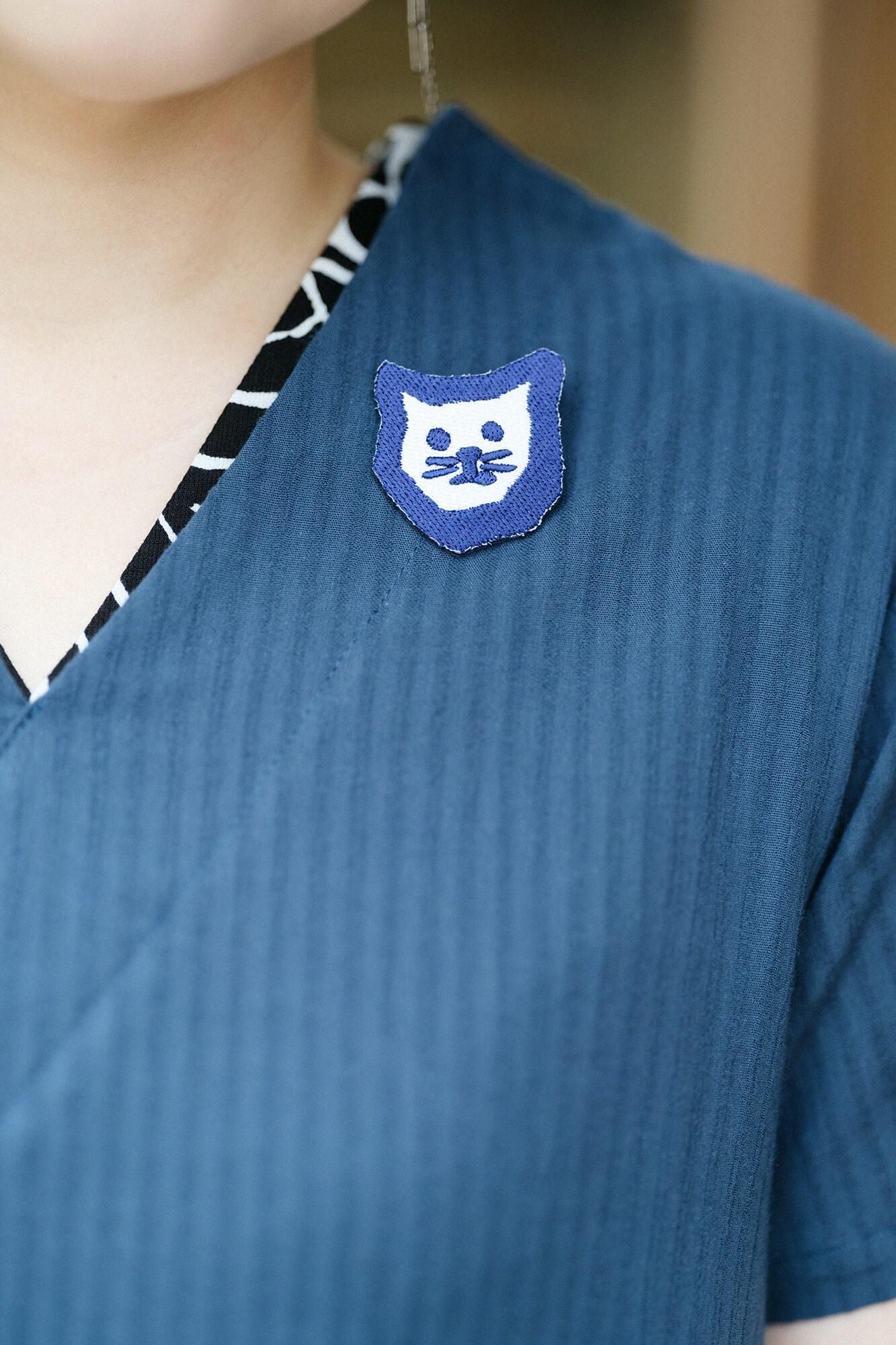 高島縮 40/20 空羽（あきは） 抜衿涼衣（ぬきえりりょうい）／