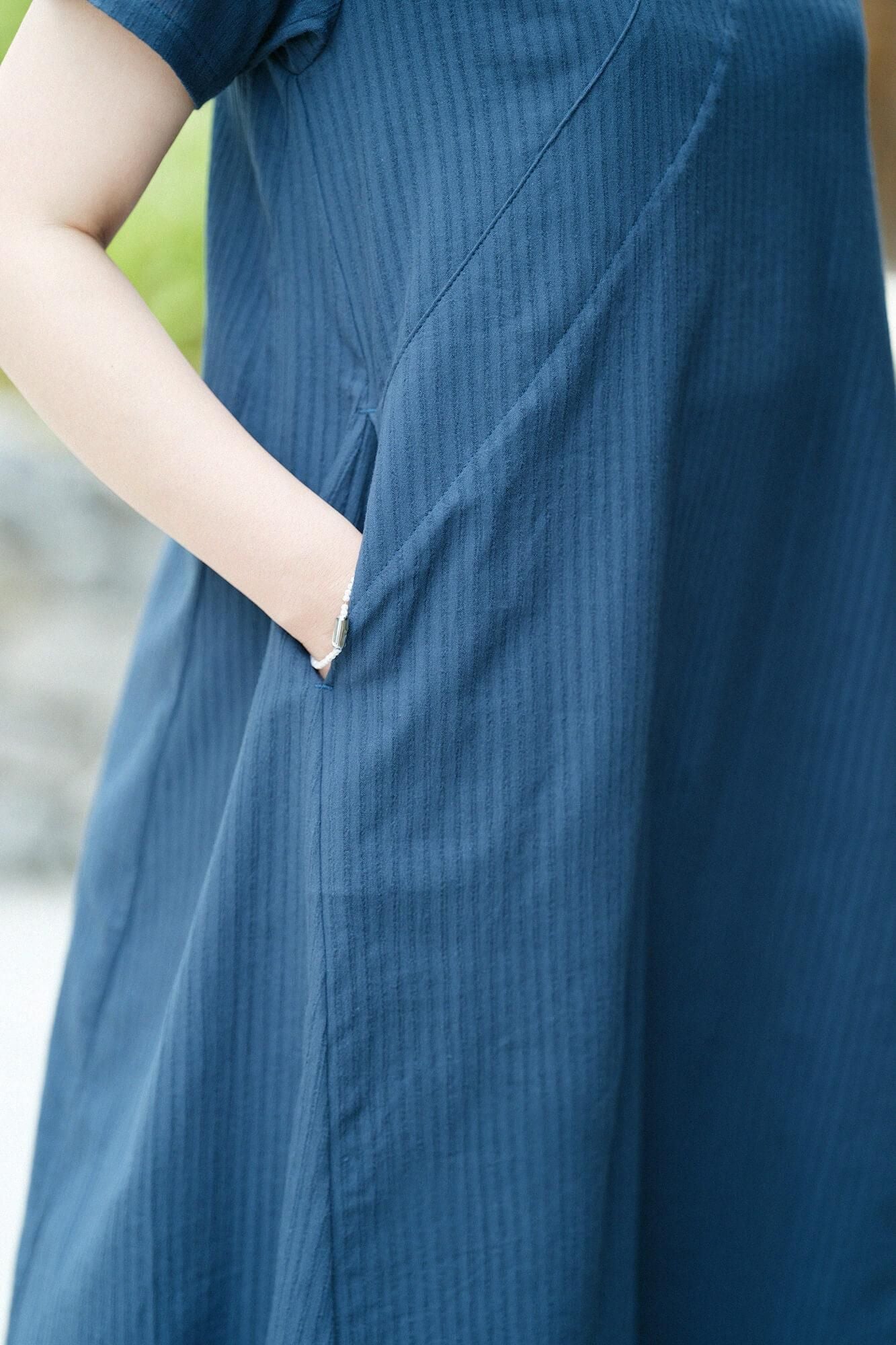 高島縮 40/20 空羽（あきは） 抜衿涼衣（ぬきえりりょうい）／