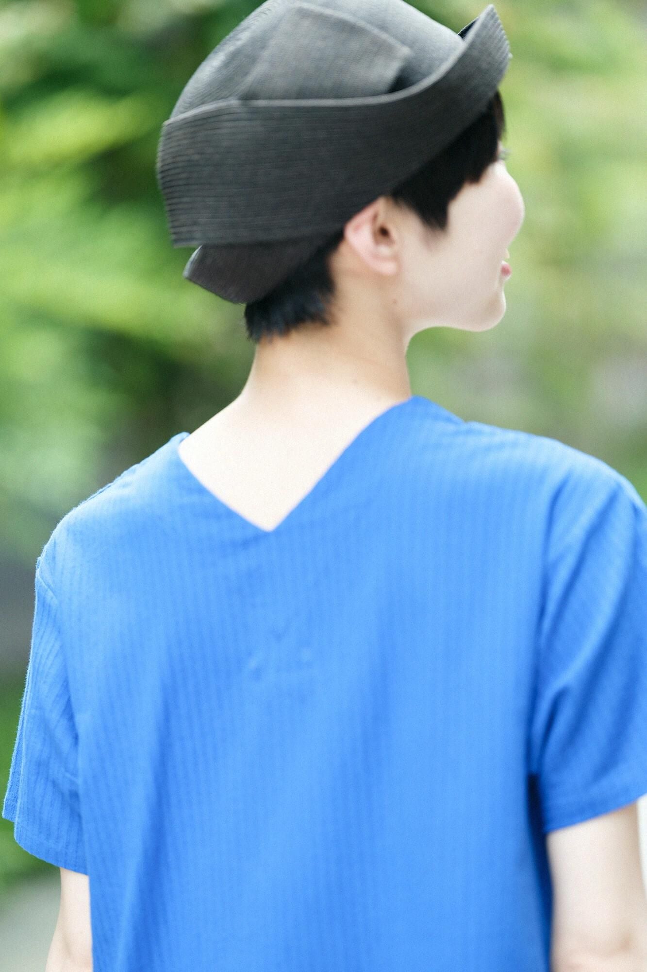 高島縮 40/20 空羽（あきは） 抜衿涼衣（ぬきえりりょうい）／