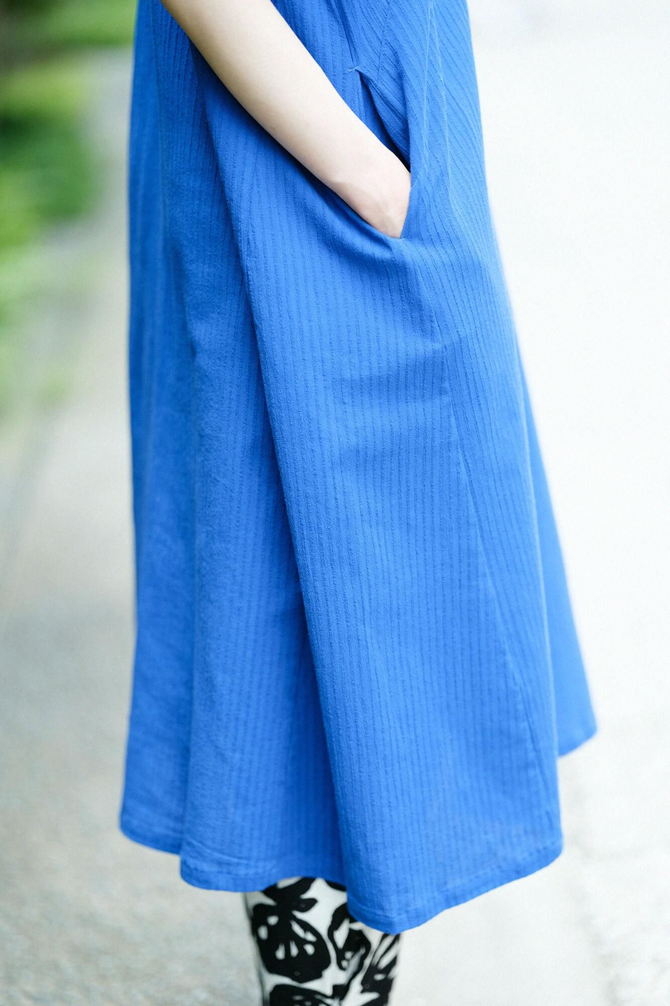 高島縮 40/20 空羽（あきは） 抜衿涼衣（ぬきえりりょうい）／