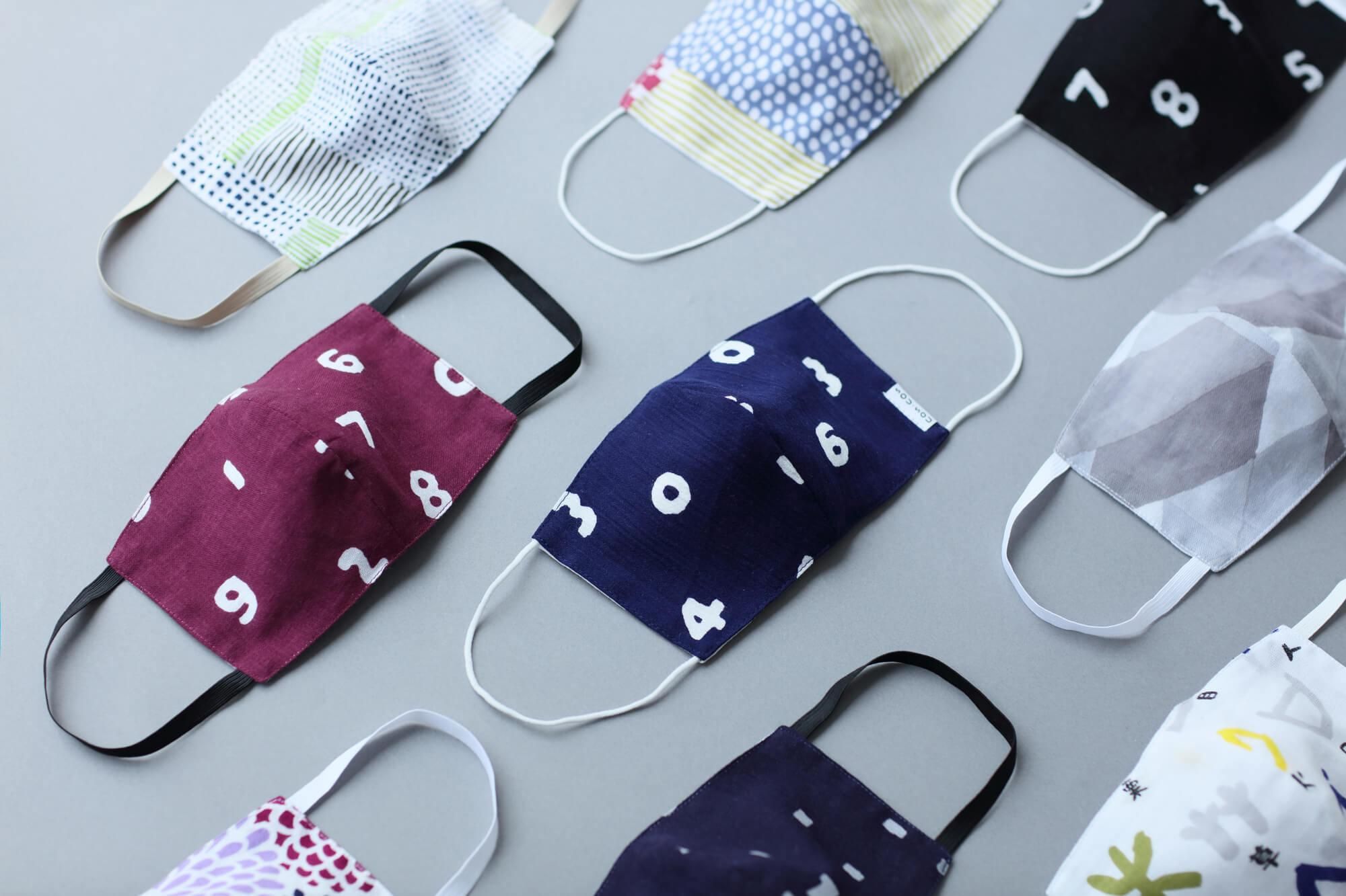 ◎[30％折扣] takashima chiku纺织面膜（仅M尺寸） / so-su-u深蓝色（noukon）