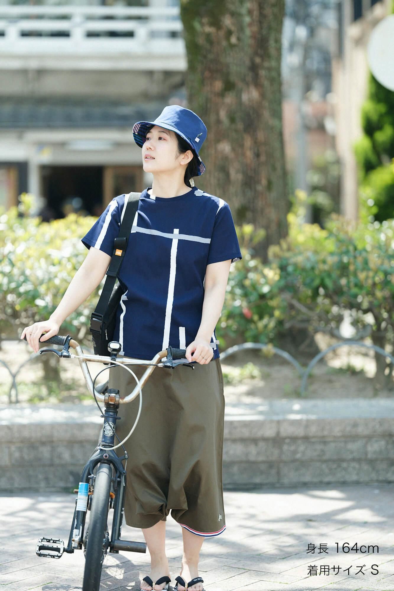 SOU・SOU Youso.高島縮半袖シャツ 鳶 ユニセックス SOU・SOU - SOU・SOU Youso.高島縮半袖シャツ 鳶 ユニセックスの通販